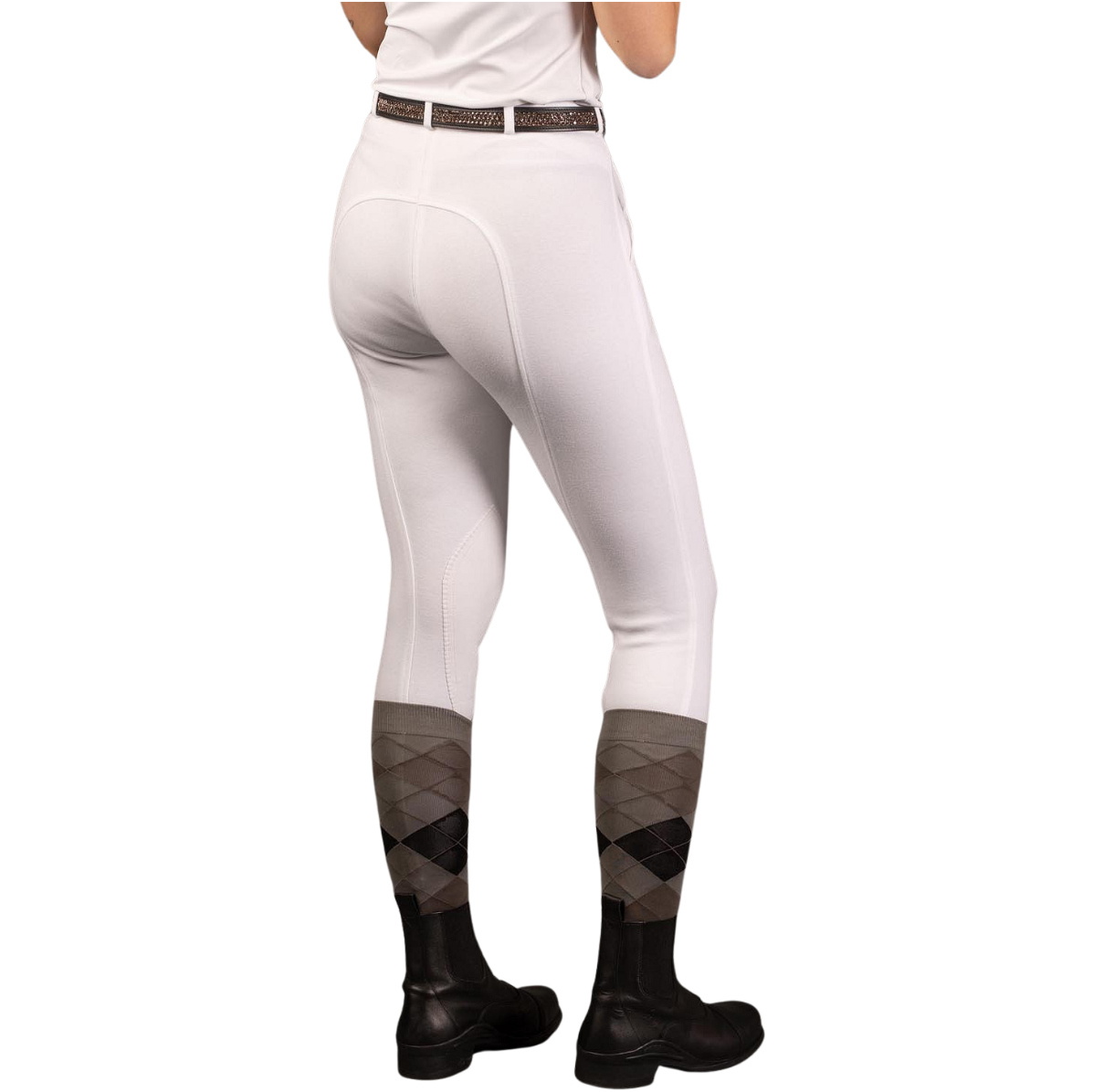 2026 Harrys Horse Pantalons De Femme Breeches Beijing II 26000281 - White
